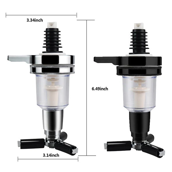 Rotating Liquor Dispenser Machine Size